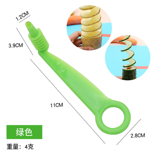 Vegetable Spiral Cutter and Multi-Function Slicer