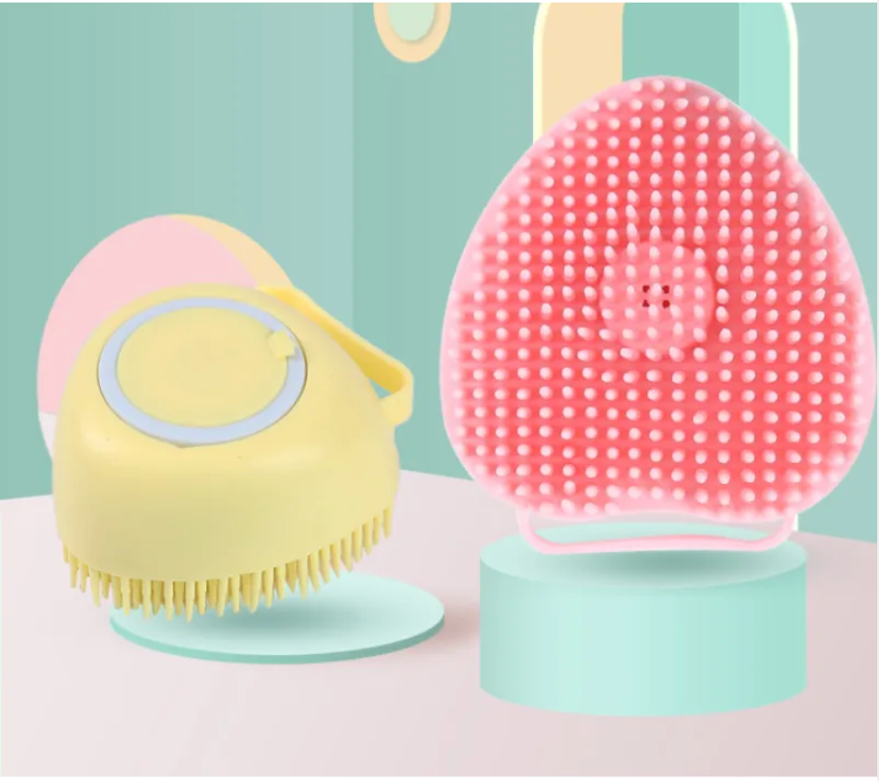 Silicone Dog Bath Brush for Pets