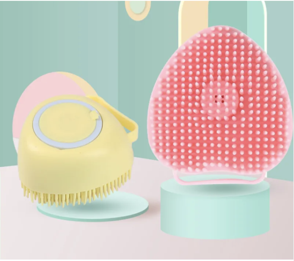 Silicone Dog Bath Brush for Pets